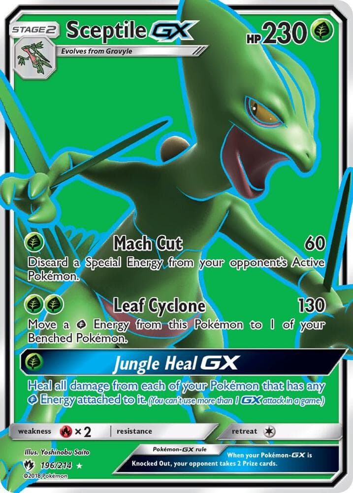 Sceptile GX Full Art Stage 2