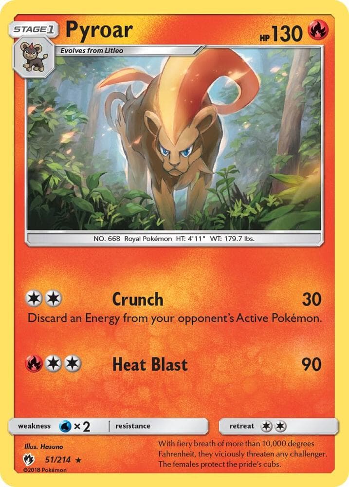 Pyroar Stage 1