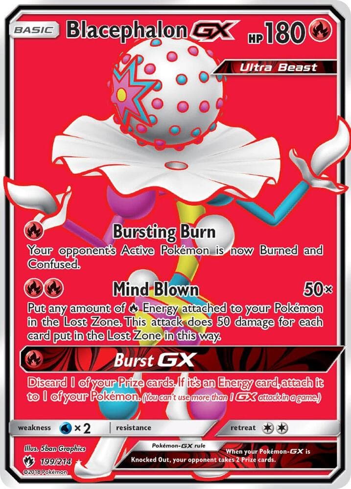 Blacephalon GX Full Art Basic