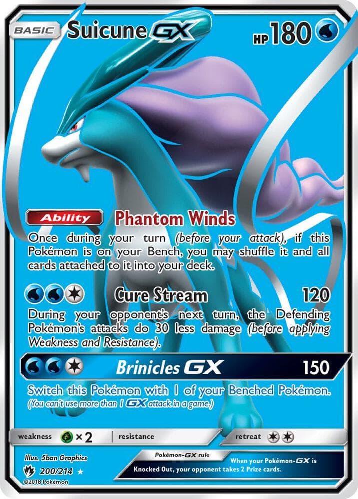 Suicune GX Full Art Basic