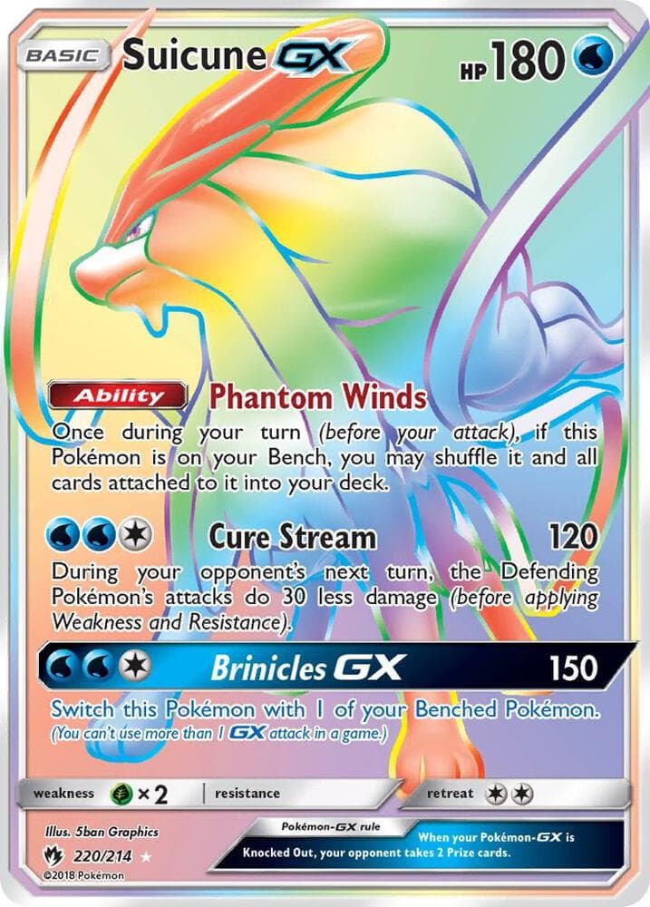 Suicune GX Secret Basic