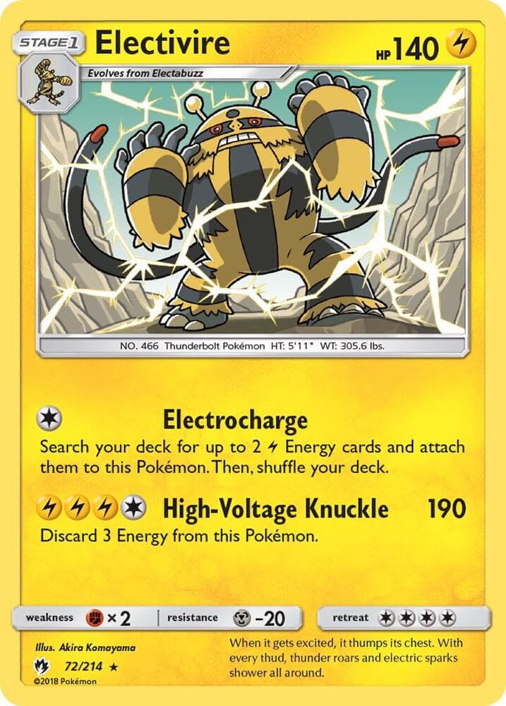Electivire Stage 1
