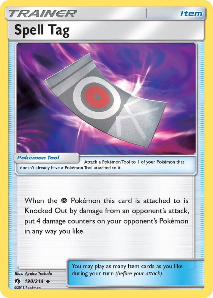 Spell Tag Pokémon Tool