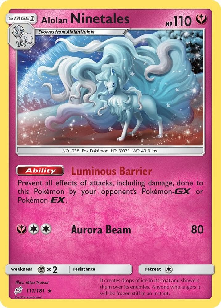 Alolan Ninetales Stage 1