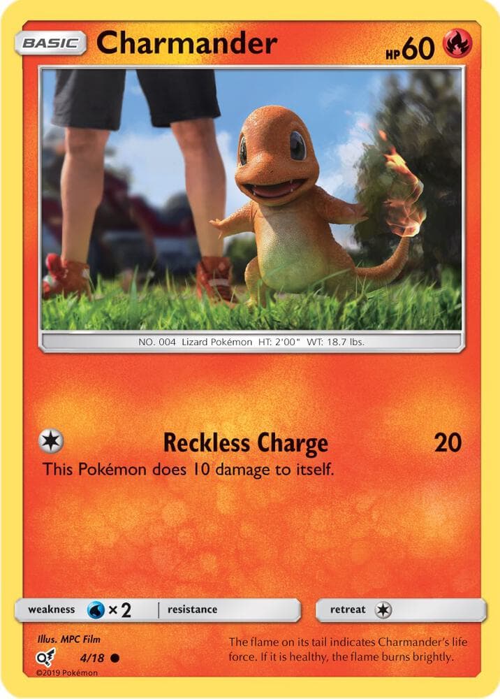 Charmander Holo Common Basic