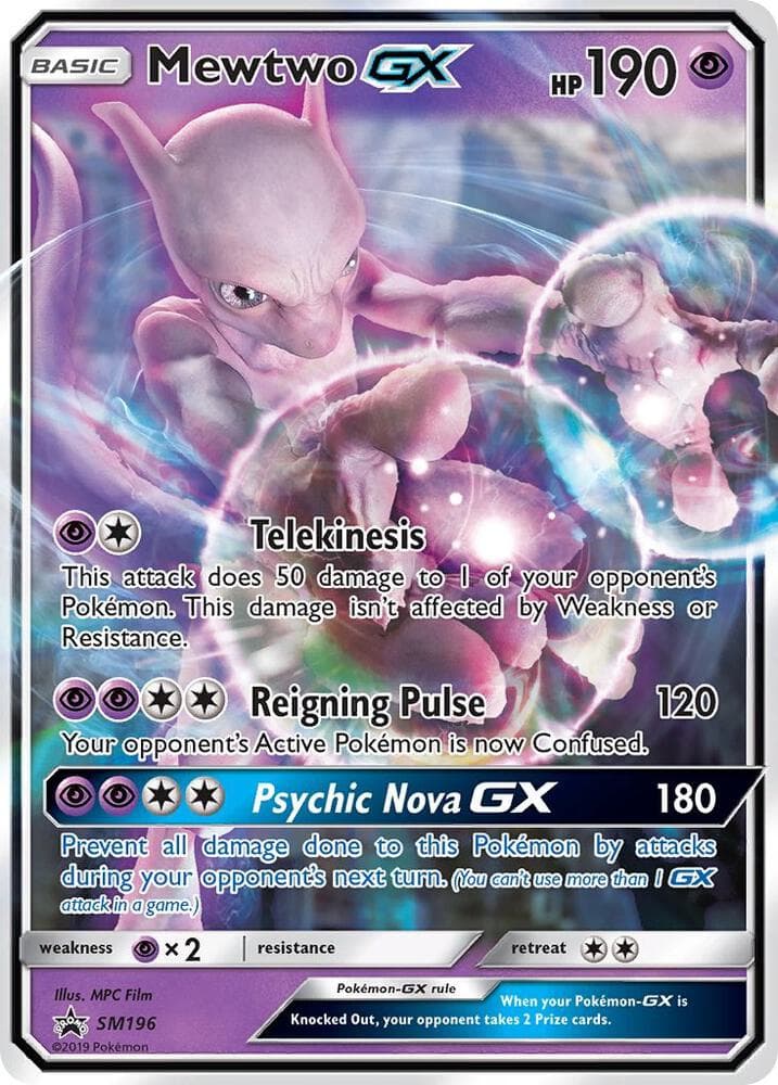 Mewtwo GX SM196 Basic