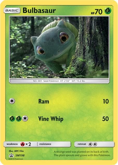Bulbasaur SM198 In Store Event Promo Basic