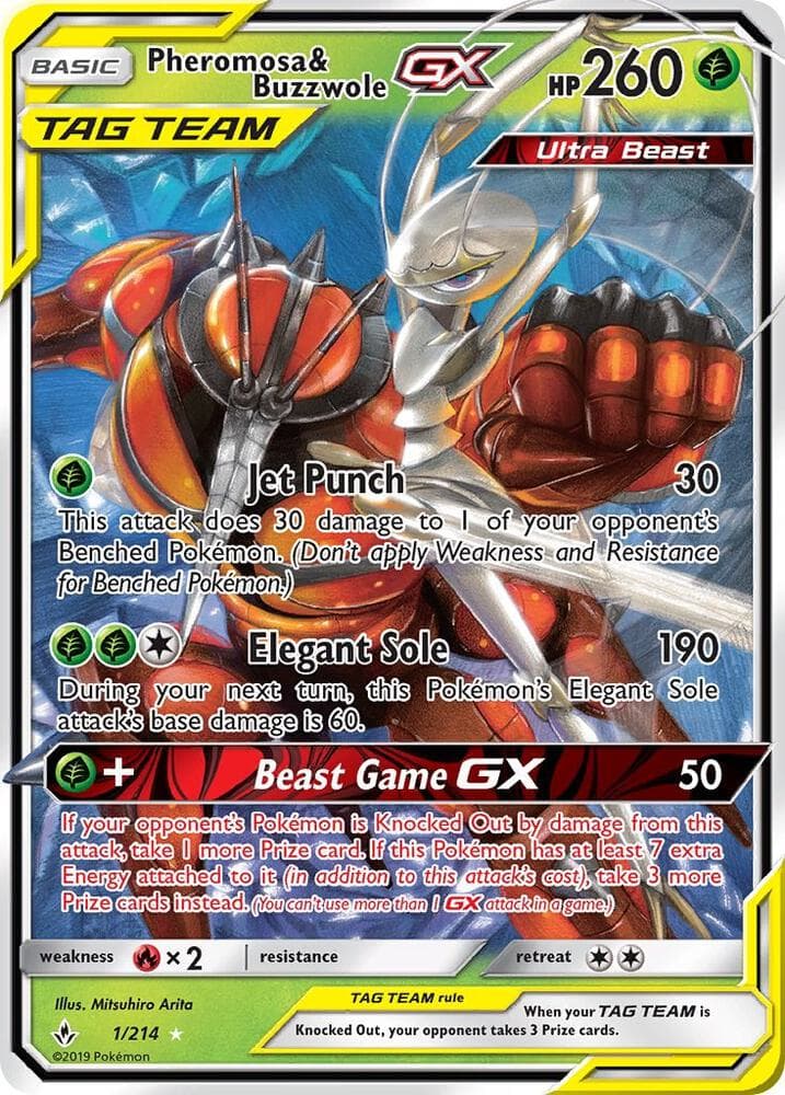 Pheromosa and Buzzwole GX Basic