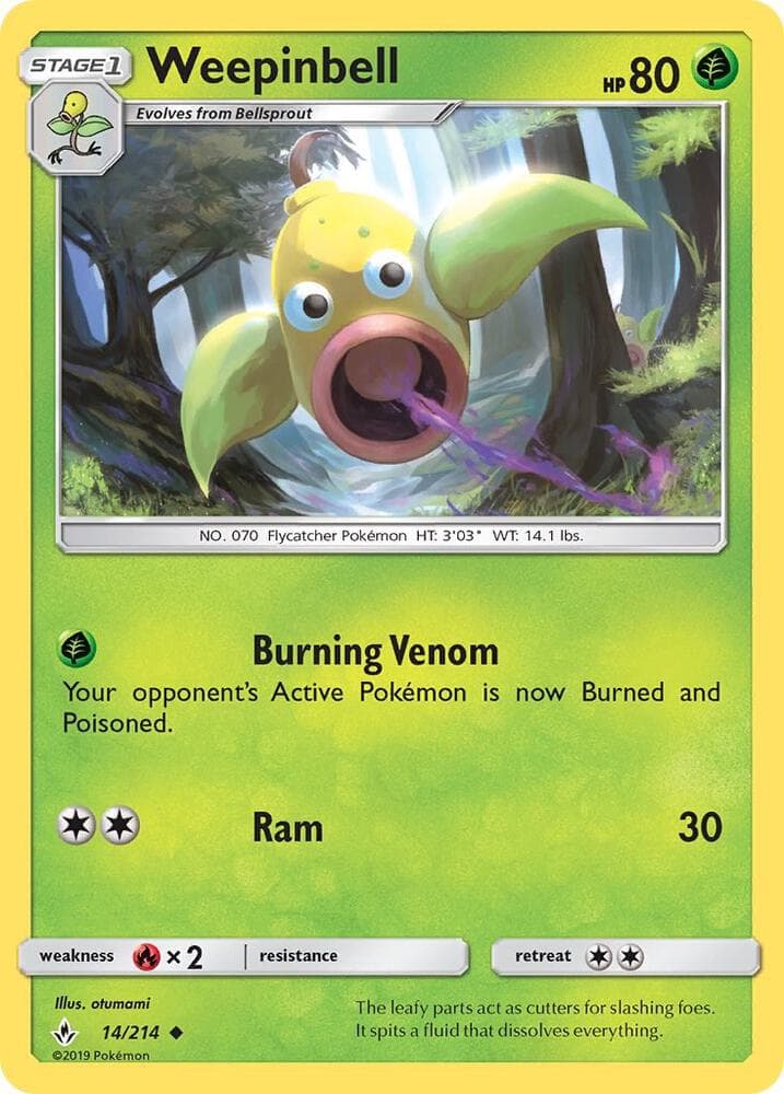 Weepinbell Stage 1
