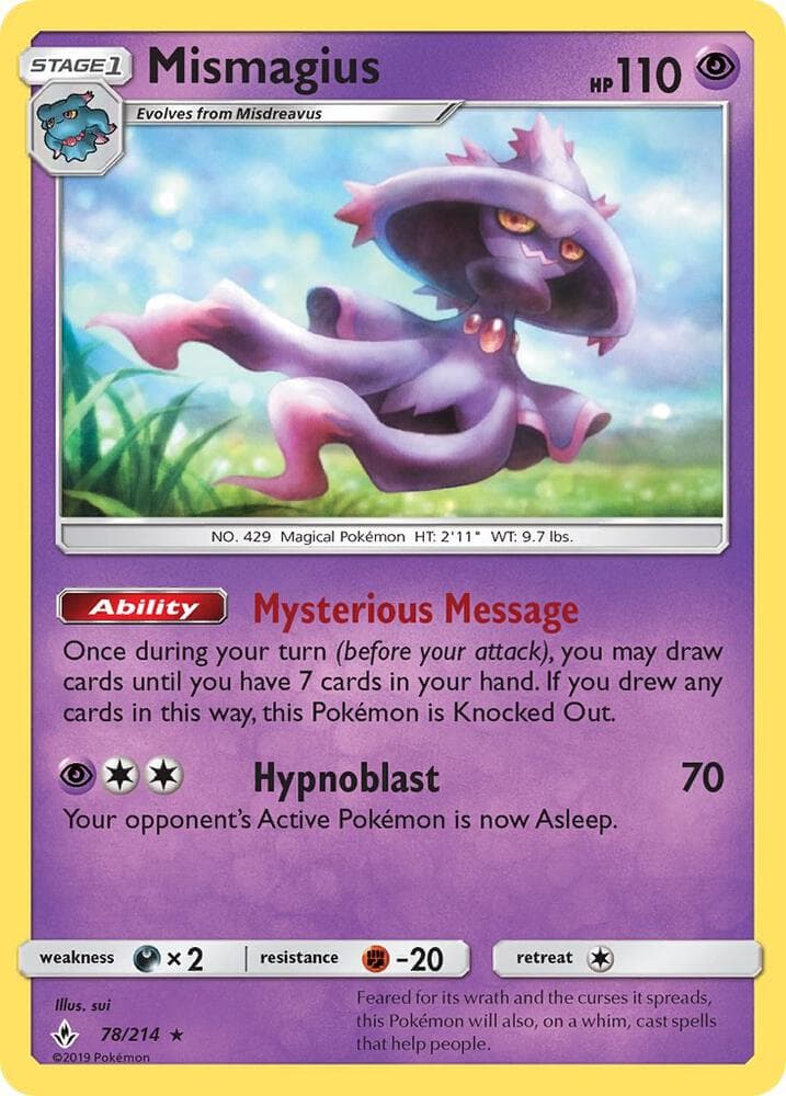 Mismagius Stage 1