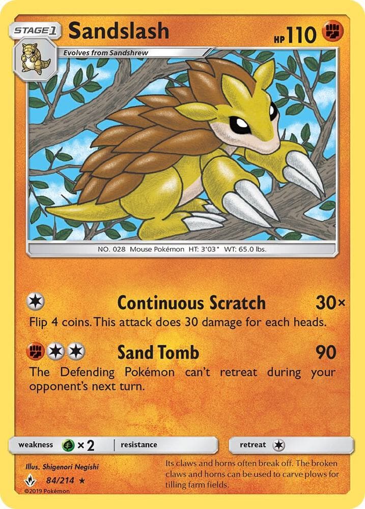 Sandslash Stage 1