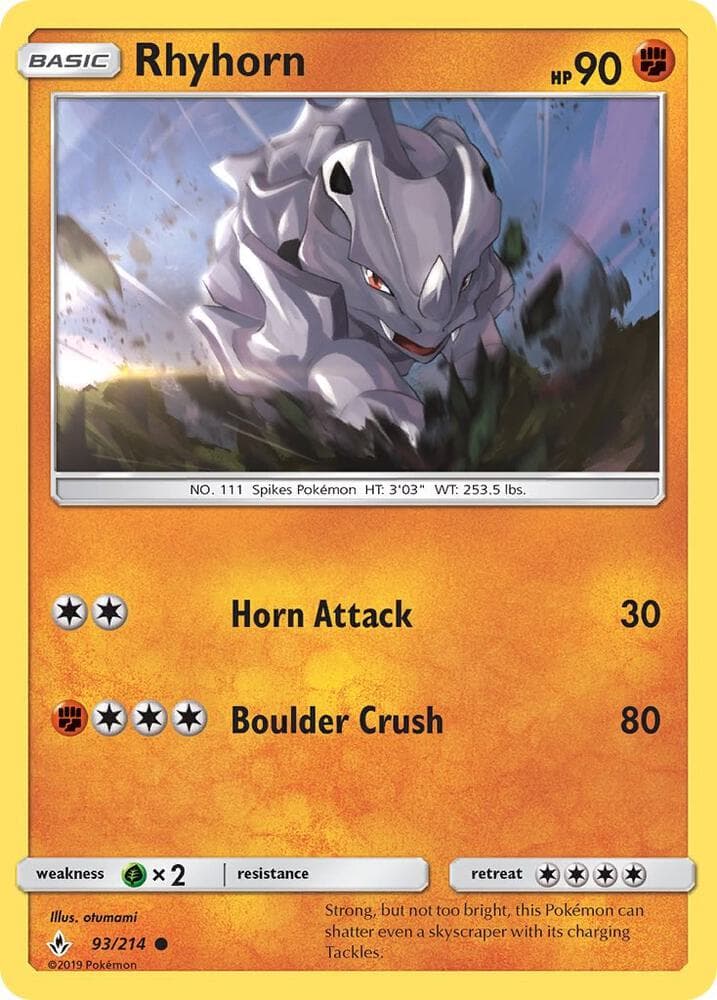 Rhyhorn 93 Basic