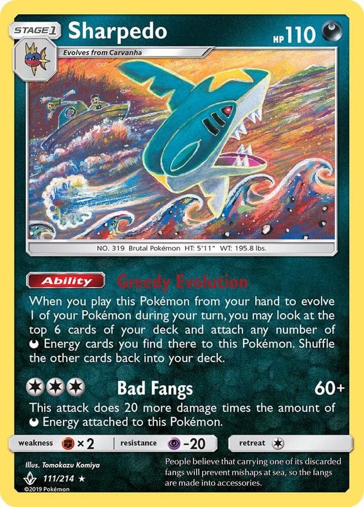 Sharpedo Stage 1