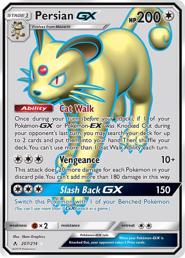 Persian GX Full Art Stage 1