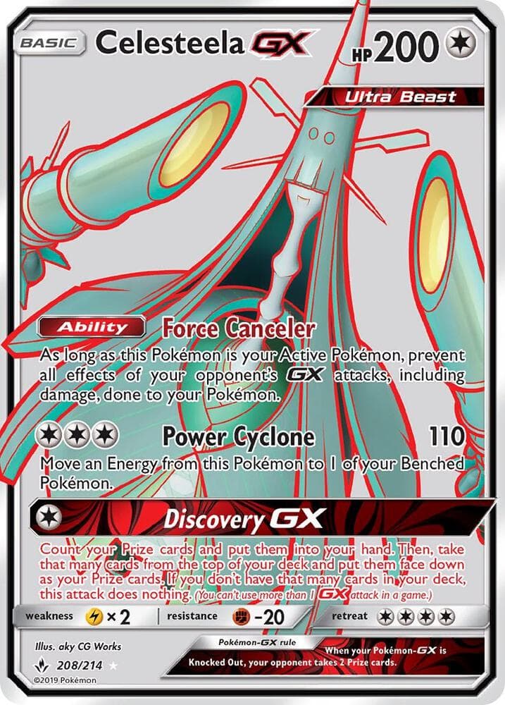 Celesteela GX Full Art Basic