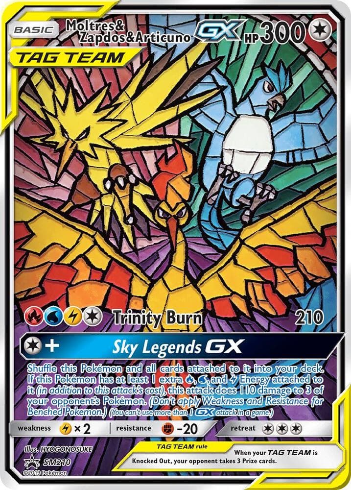 Moltres and Zapdos and Articuno GX Basic