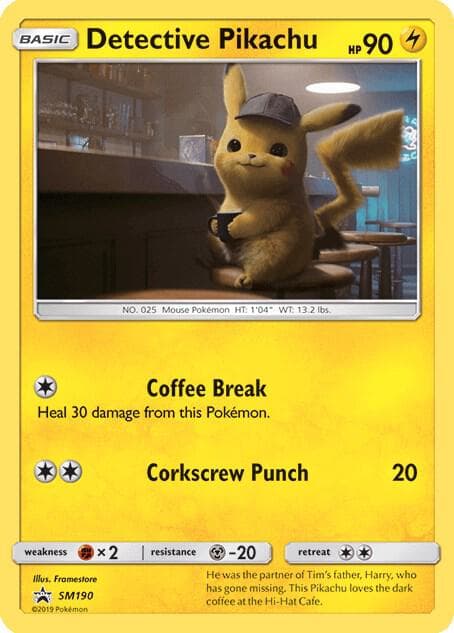 Detective Pikachu SM190 Basic