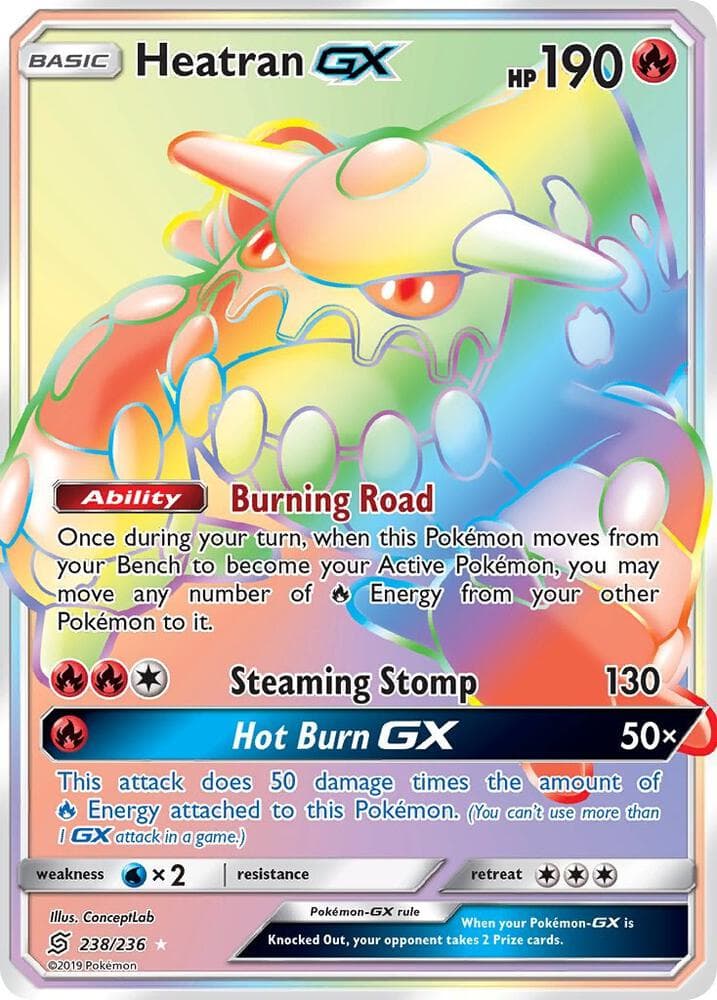 Heatran GX Secret Basic