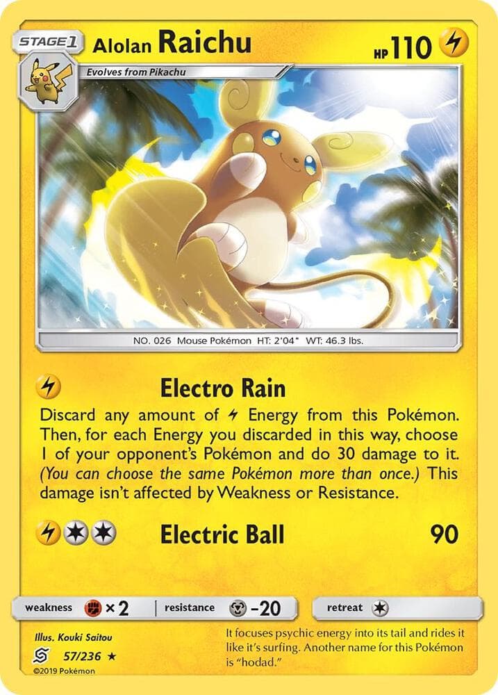 Alolan Raichu Stage 1
