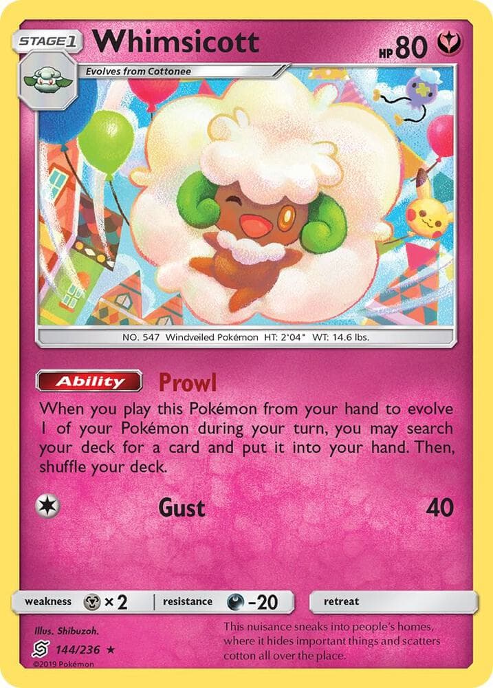 Whimsicott Stage 1