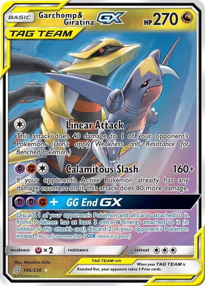 Garchomp and Giratina GX Basic