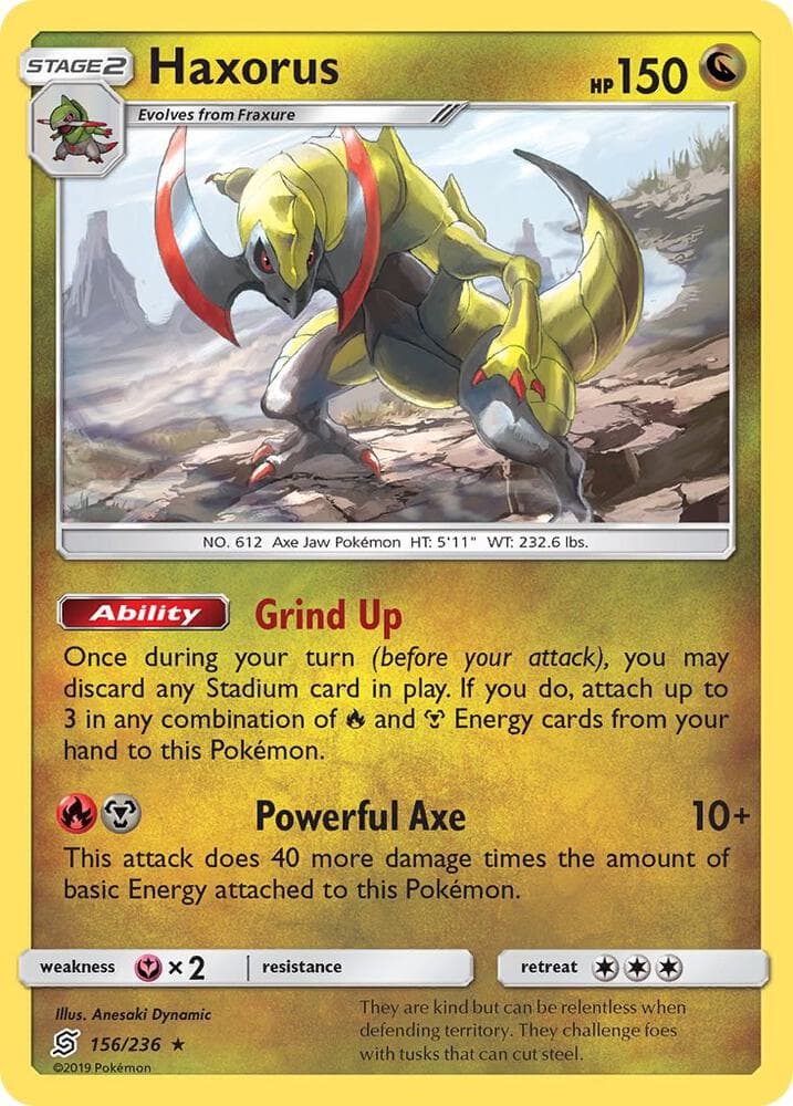 Haxorus Stage 2