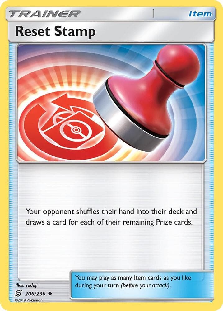 Reset Stamp Item
