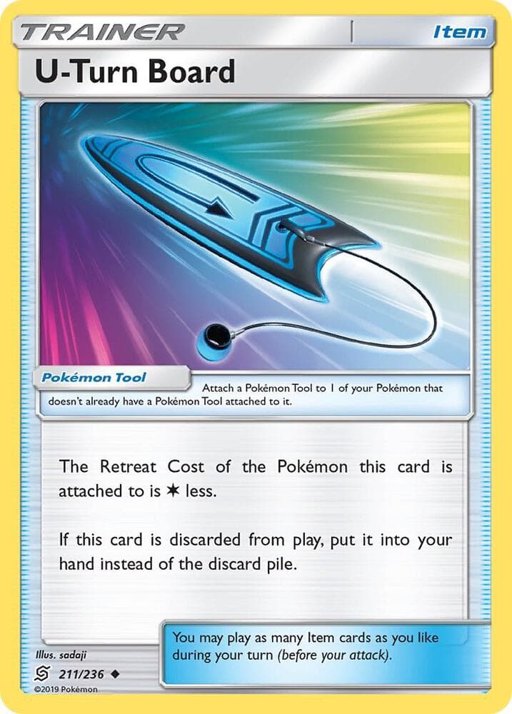 U Turn Board Pokémon Tool