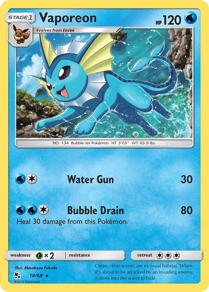 Vaporeon Stage 1