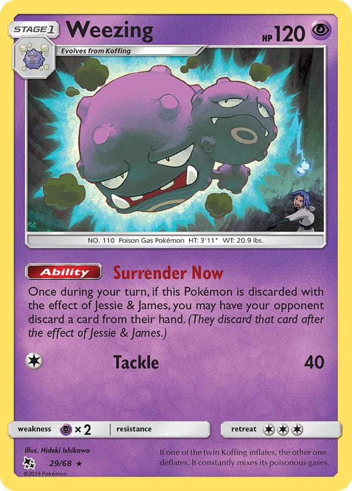Weezing Stage 1