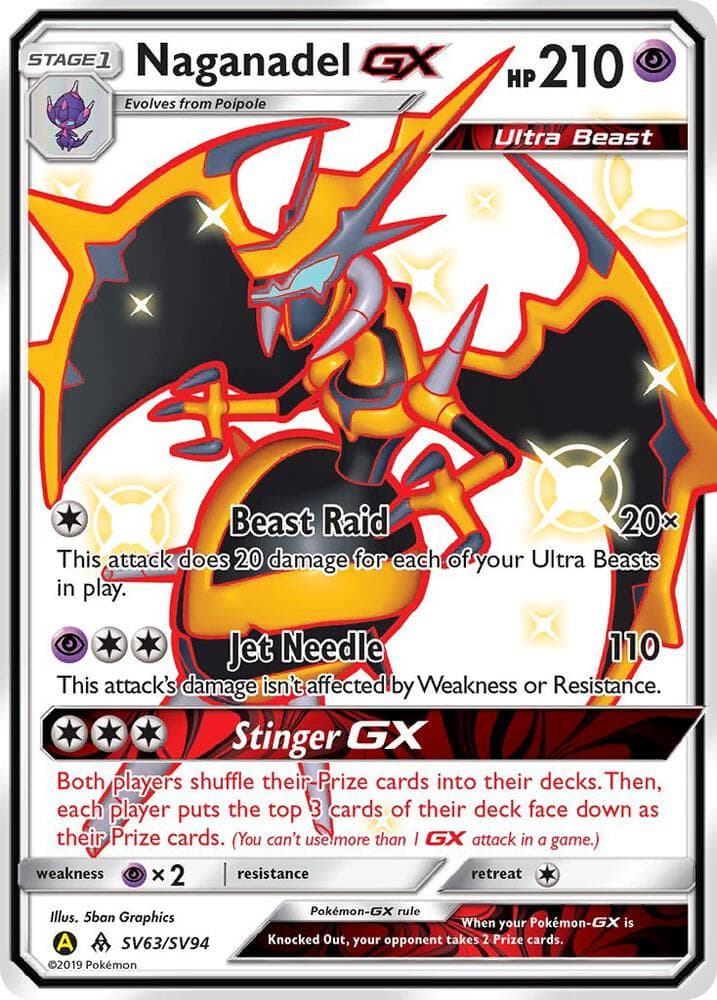 Naganadel GX Stage 1
