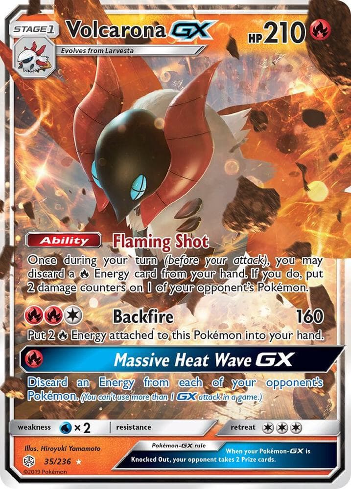 Volcarona GX Stage 1