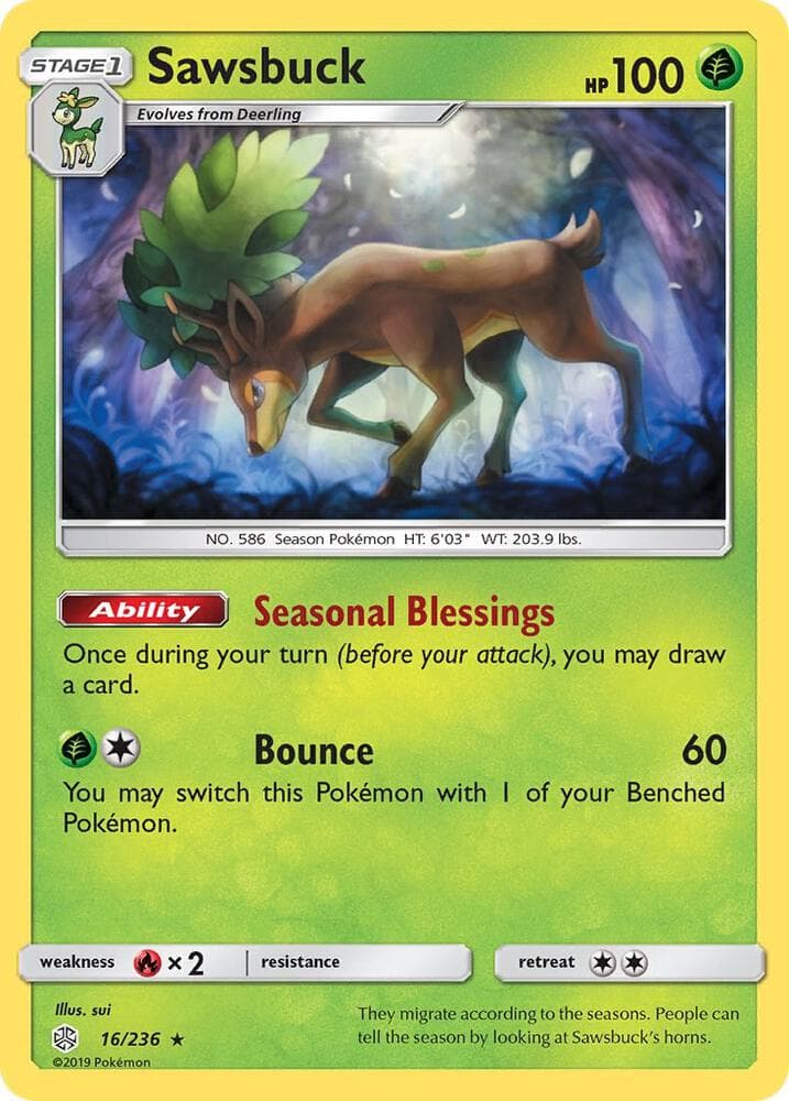 Sawsbuck Stage 1