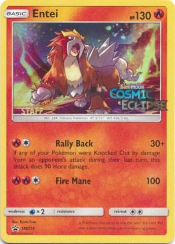 Entei SM219 Prerelease Staff Basic