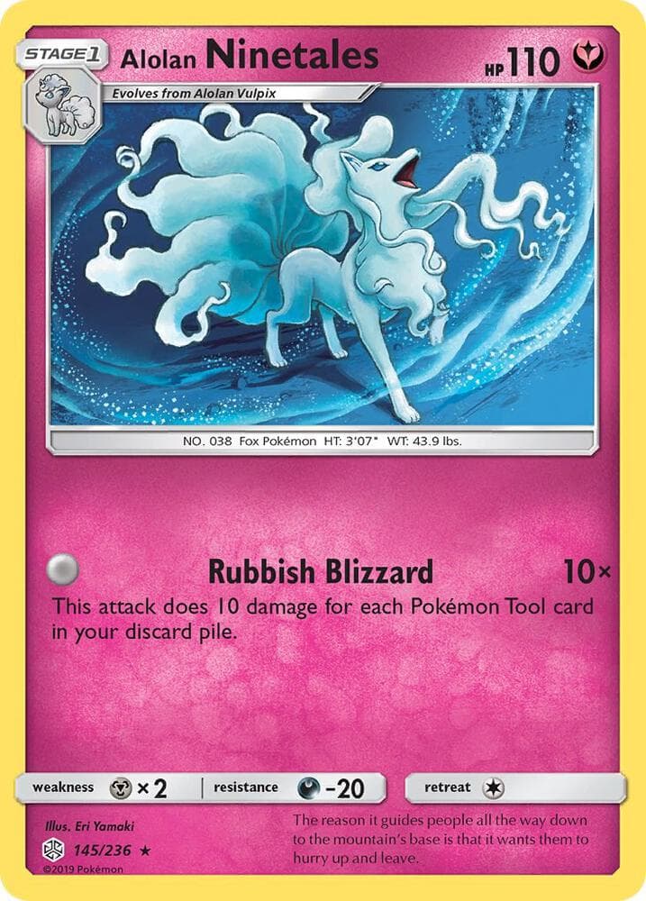 Alolan Ninetales Stage 1