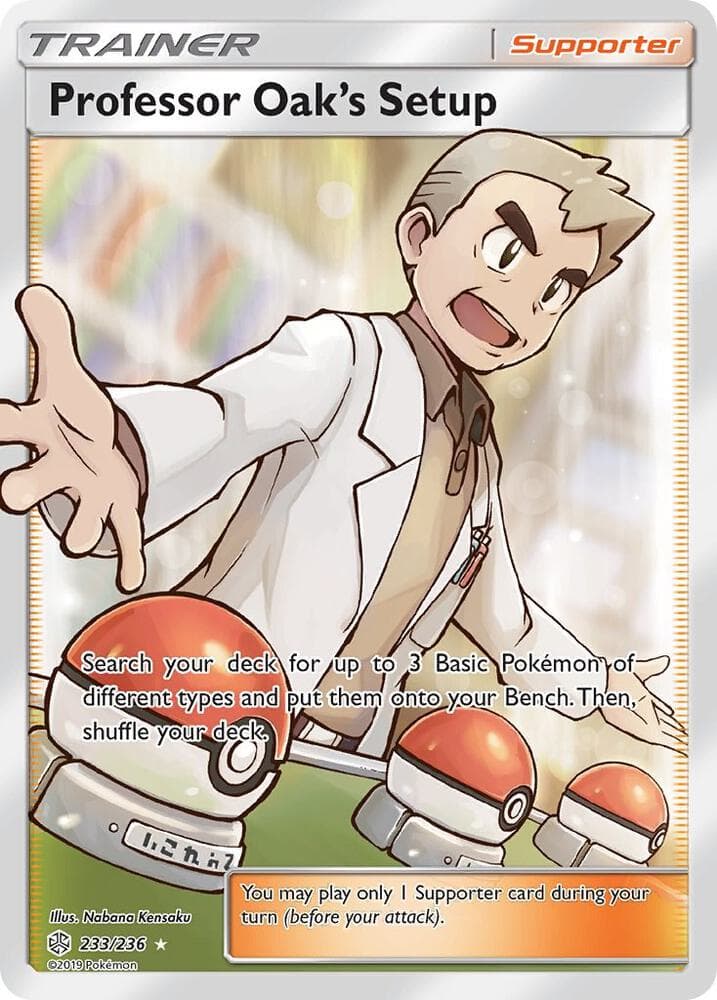 Professor Oaks Setup Full Art Supporter