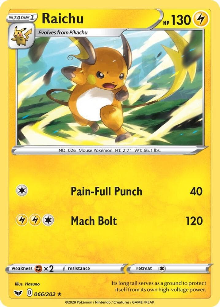 Raichu Stage 1