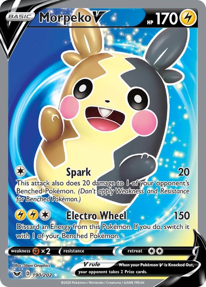 Morpeko V Full Art Basic