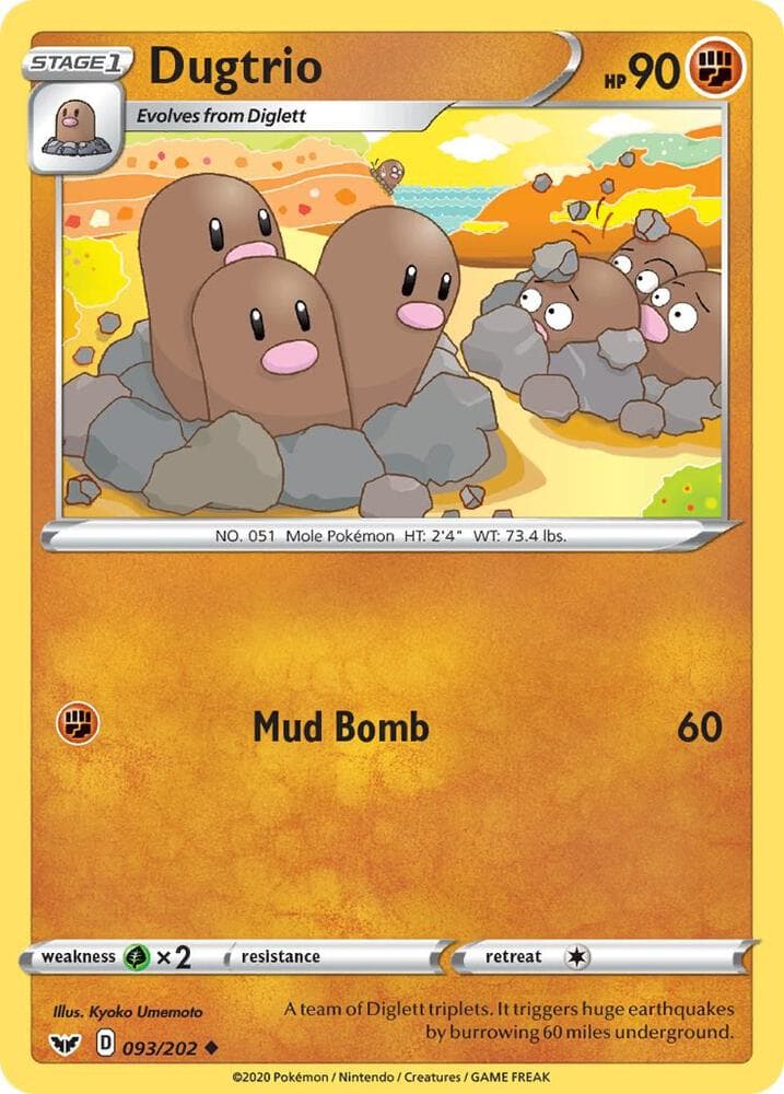 Dugtrio Stage 1