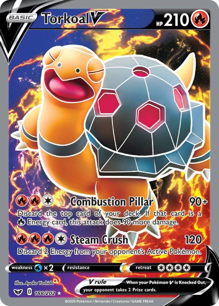 Torkoal V Full Art Basic