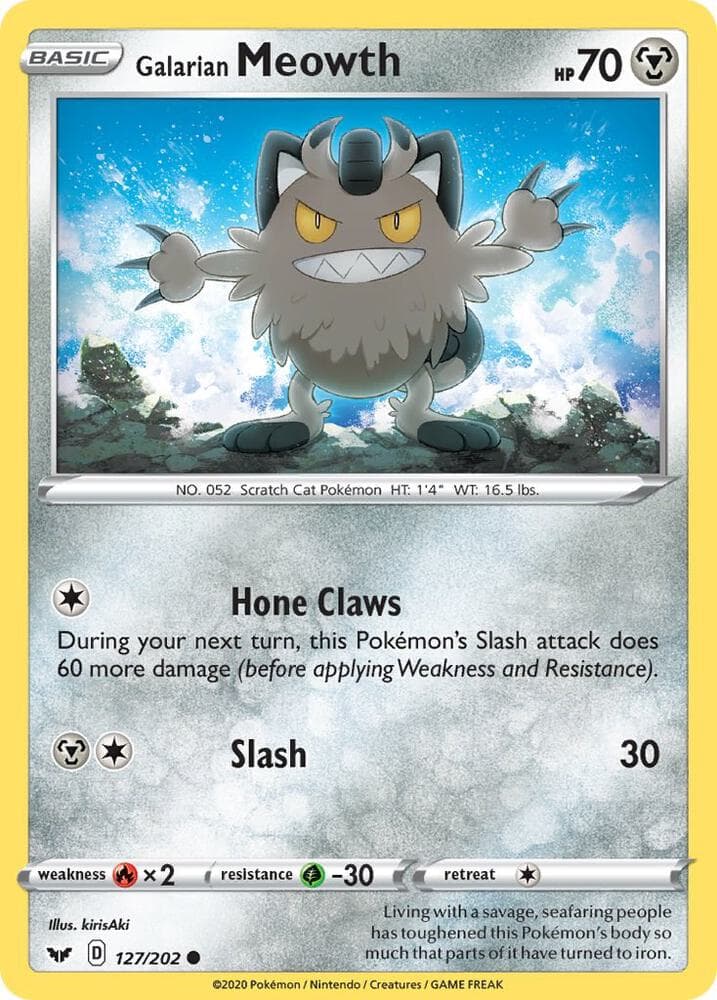 Galarian Meowth Basic