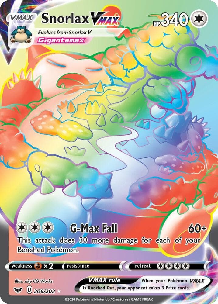 Snorlax VMAX Secret VMAX