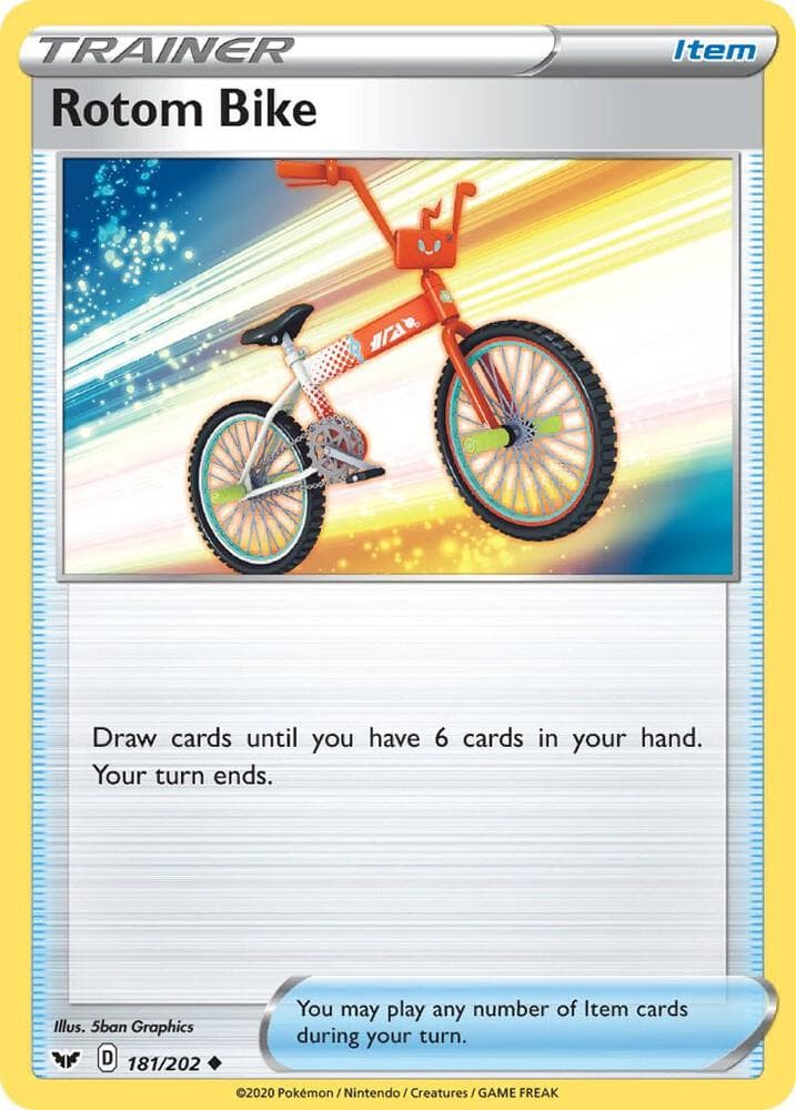 Rotom Bike Item