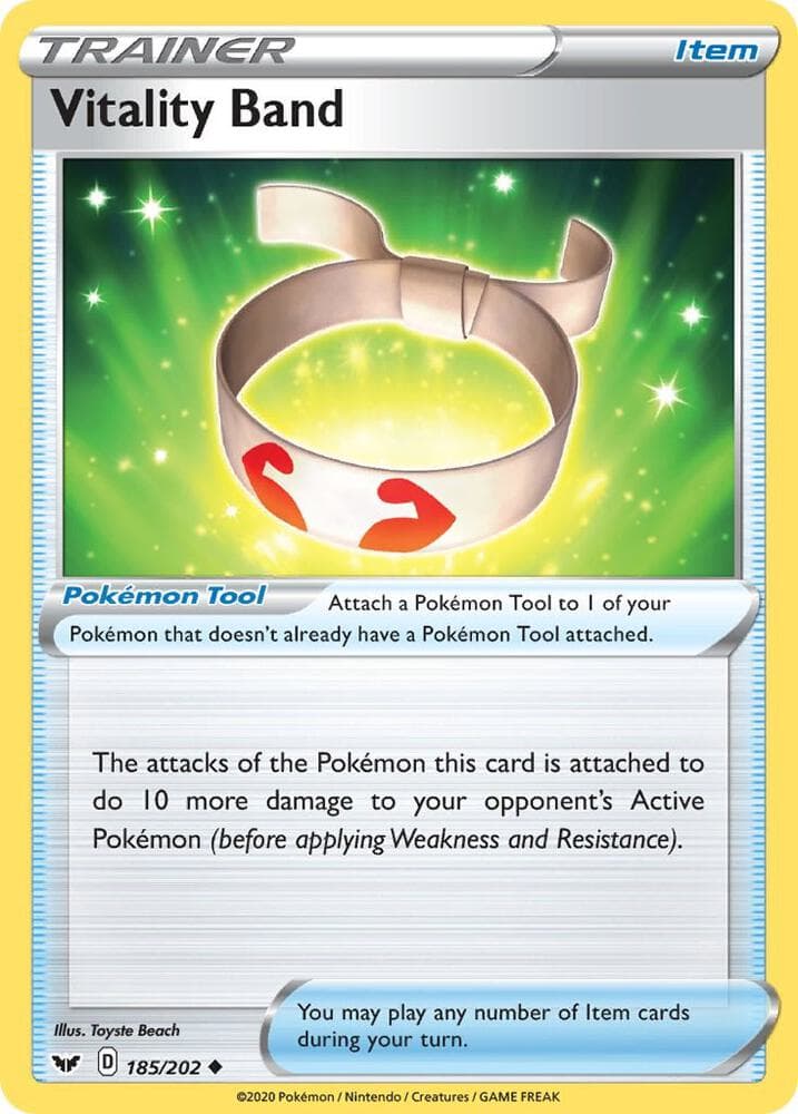 Vitality Band Pokémon Tool
