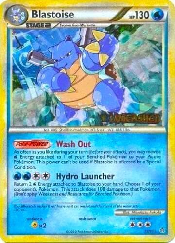 Blastoise 13 95 Prerelease Stage 2