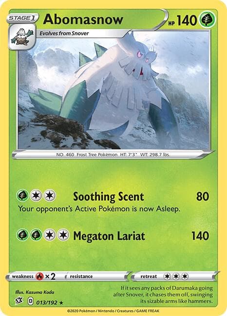 Abomasnow Stage 1