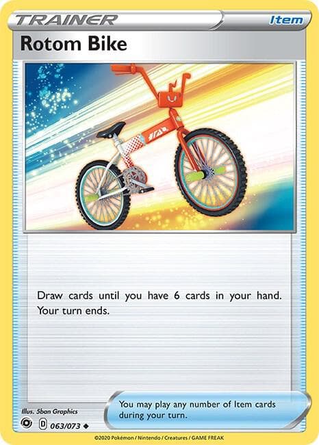 Rotom Bike Item