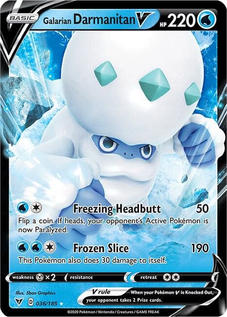 Galarian Darmanitan V Basic · V