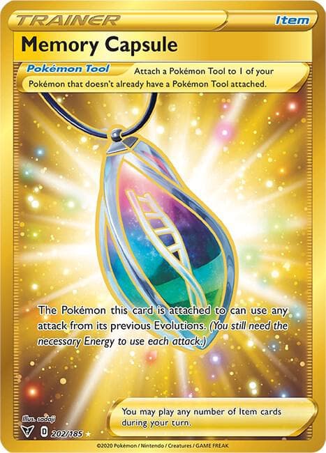 Memory Capsule Secret Pokémon Tool