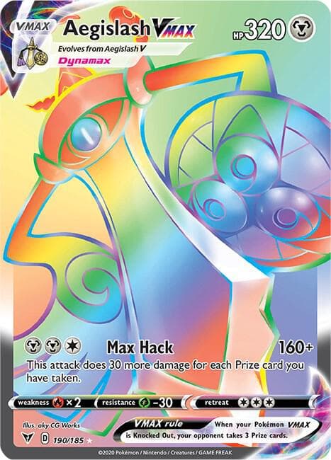 Aegislash VMAX Secret VMAX